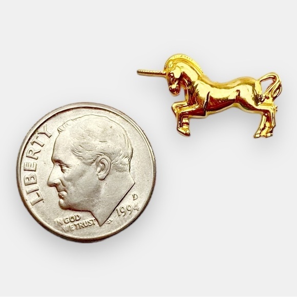 Pierced Unicorn Earrings - Picture 3 of 3